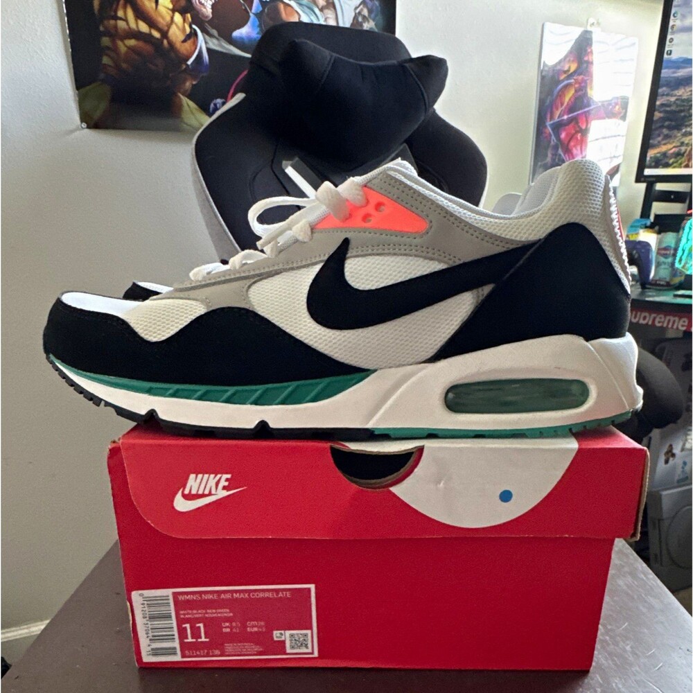 Nike Air Max Correlate New Green Bright Mango W Sz 11